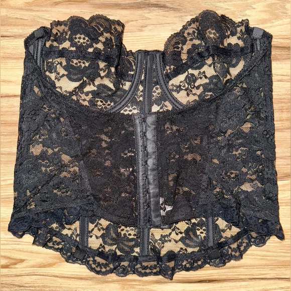 NEVER WORN 𝑉𝐼𝑁𝑇𝐴𝐺𝐸 𝐉𝐞𝐳𝐞𝐛𝐞𝐥 𝑙𝑎𝑐𝑒 𝑏𝑢𝑠𝑡𝑖𝑒𝑟 - Picture 4 of 8